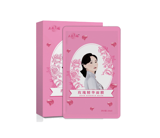 五藏六福玫瑰精华面膜