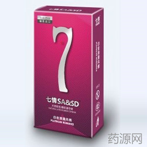 七情白金系列浪漫风情进口安全套