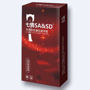 七情时尚系列超润滑激情安全套