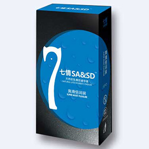 七情爱色系列爽滑倍润安全套