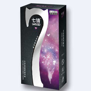 七情白金系列浪漫风情进口安全套