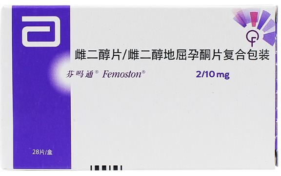 雌二醇片/雌二醇地屈孕酮片复合包装