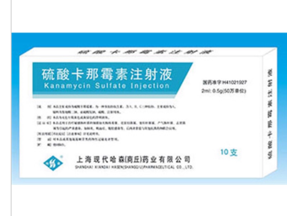 硫酸卡那霉素注射液 硫酸卡那霉素注射液