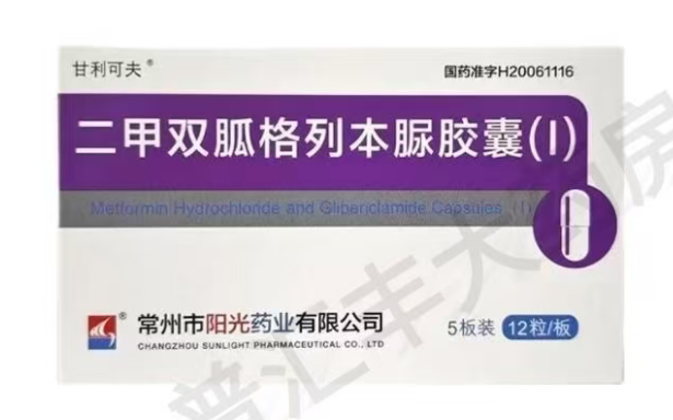二甲双胍格列本脲胶囊(Ⅰ)