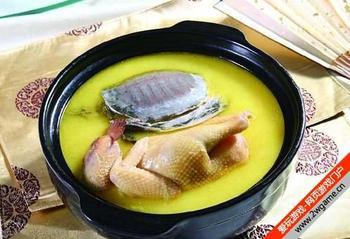 鳖甲炖鸡