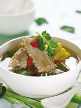 玉米须猪排骨利尿汤